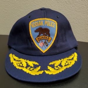 VTG 90s Kodiak Police Alaska Pro Style‎ Padded Hat